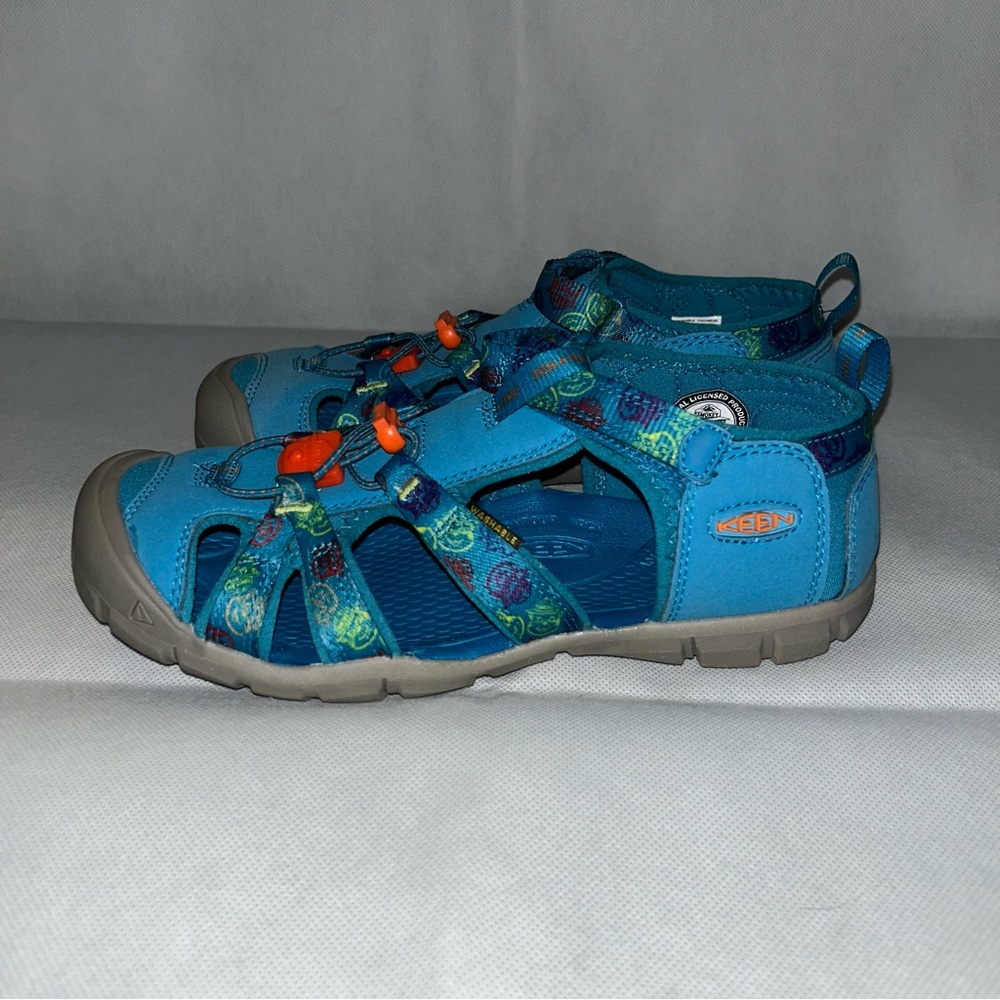 Keen blue and grey water shoes size 6